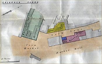 Wheatsheaf in 1868 also showing Tavern R6-63-4-58